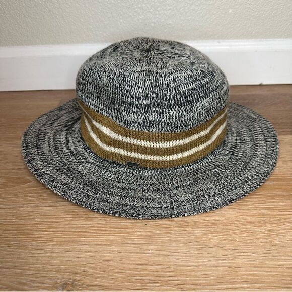Volcom Downtown Heathered Gray Black Fedora - Picture 3 of 10